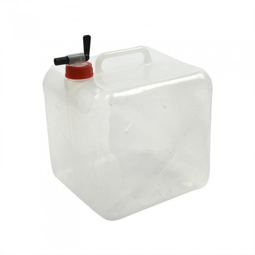 Doe mijn best vasthouden Definitie Opvouwbare jerrycan met kraan 10 liter transparant - GTB Kantoorartikelen :  Aanbiedingen