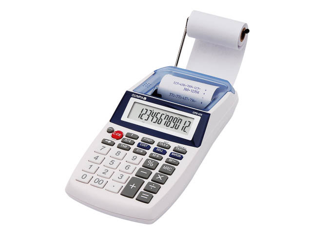 OLYMPIA calculator met printer. - GTB Kantoorartikelen :