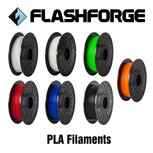 PLA Filament, 3D printer, 1.75mm merk Flashforge. 1000 gram PLA Filament, 3D printer, 1.75mm merk Flashforge. 1000 gram