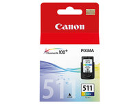 CL511 Canon inktcartridge kleur CL-511, pixma MP240, MP260, CL513 CL511 Canon inktcartridge kleur CL-511, pixma MP240, MP260, CL513
