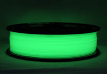 Glow-in-the-dark Filament, 3D printer, 1.75mm 1000 gram Glow-in-the-dark Filament, 3D printer, 1.75mm 1000 gram