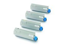 OKI complete set toners voor de C5600 en C5700