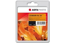 Agfa 18C0034E Inkcartridge voor uw Lexmark NO 34 HC zwart