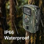 LogiLink WC0065 Wildcamera Black LED's, Geluidsopnames Camouflage kleuren.