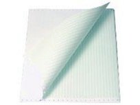 BLANA kettingpapier 380mmx11" 60g/m&sup2; groen 1/6" 
