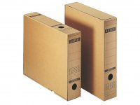 Leitz archiefdoos A4 bruin inklapbaar