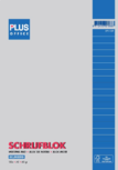 Plus Office : SCHRIJFBLOK QC A5 gelinieerd 60 grams