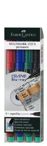 Faber Castell multimark 1513F permanent CD DVD pen. 151304