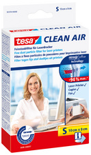 CLEAN AIR fijnstof filter van TESA,  maat M , voor laserprinter, fax en kopier.