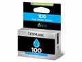Lexmark inkcartridge 100 cyan PRO 205 705 808 905 