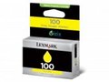 Lexmark inkcartridge 100 yellow PRO 205 705 808 90