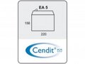 Cendit dienstenvelop EA5 80g/m² wit stripsluiting