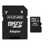Micro SDHC geheugenkaart 4 GB met adapter.