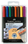 Faber Castell multimark permanent CD DVD pennen 151309 set van 8 stuks