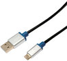 LogiLink BUAM215 1.5m USB A Micro-USB B Zwart USB-kabel