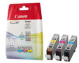 CLI521 Voordeelset van 3 x kleuren patroon Canon inkcartridge  color CMY