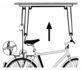 Fiets lift, een eenvoudig ophangsysteem._