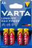 VARTA batterij AA, Mignon, Penlite, LR06_
