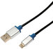 LogiLink BUAM215 1.5m USB A Micro-USB B Zwart USB-kabel_